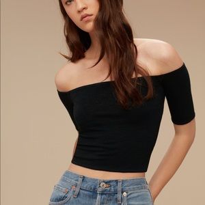 Wilfred Free Alek shirt in marl grey